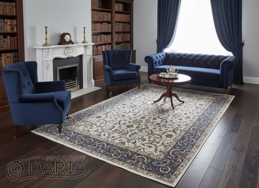Covor din lana MONARCH 7549-1043 blue
