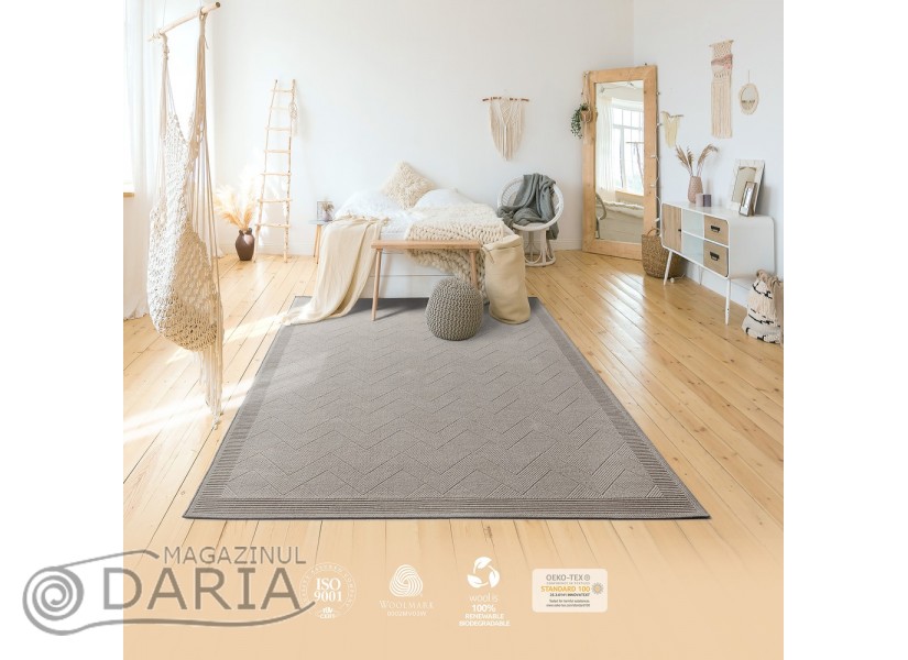 Covor din lana Lana 7636-684 grey