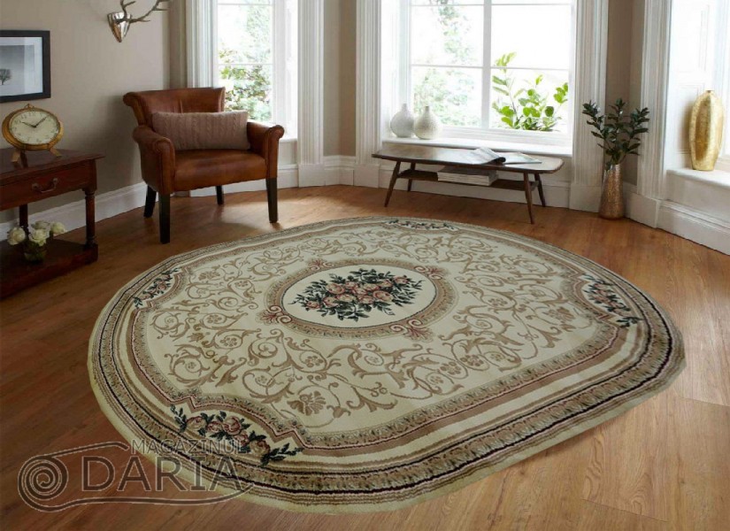 Covor Blue Stones 5261 CREAM OVAL