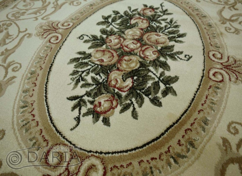 Covor Blue Stones 5261 CREAM OVAL