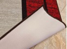 Covor tip mochetă ERIKA 8010 beige/red