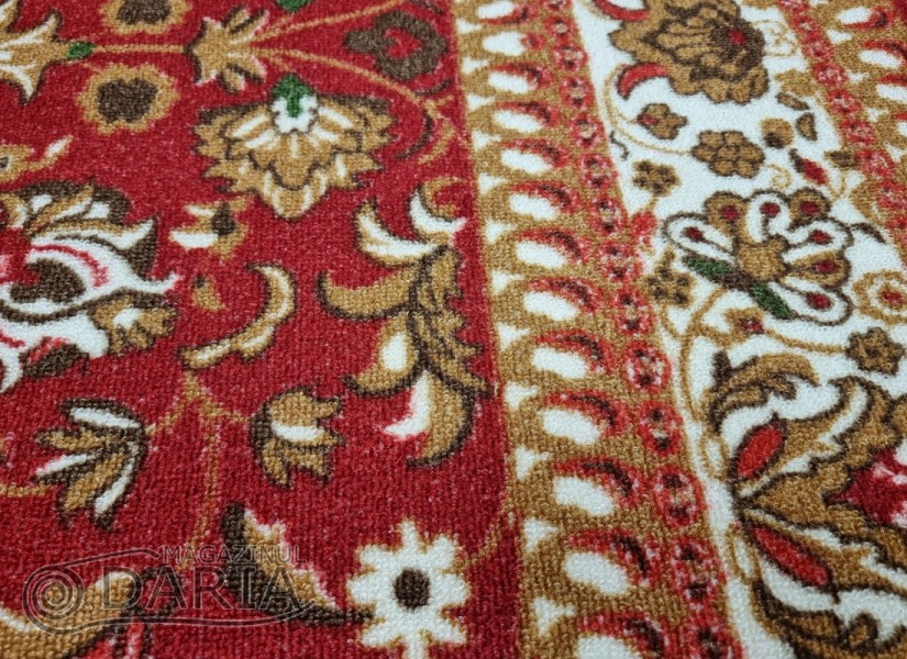 Covor tip mochetă ERIKA 8031 red