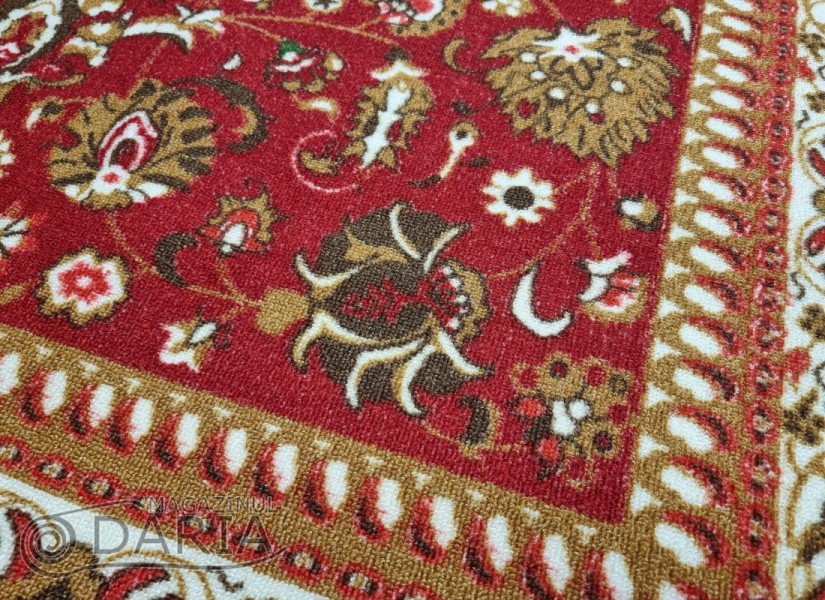 Covor tip mochetă ERIKA 8031 red