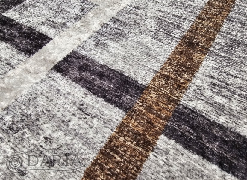 Covor tip mochetă GALLANT 45657.102 grey