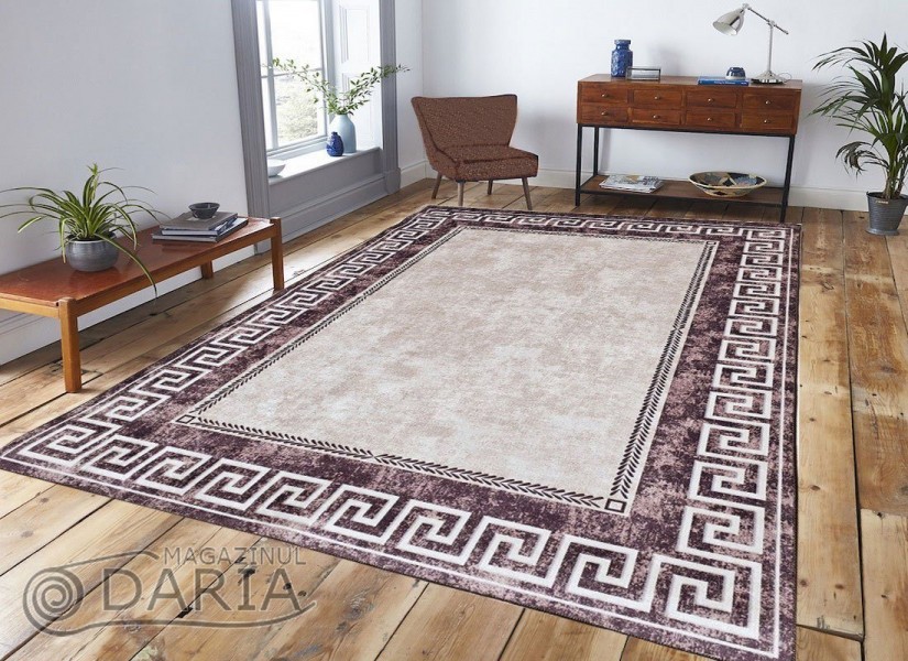 Covor tip mochetă REGAL 7001 beige