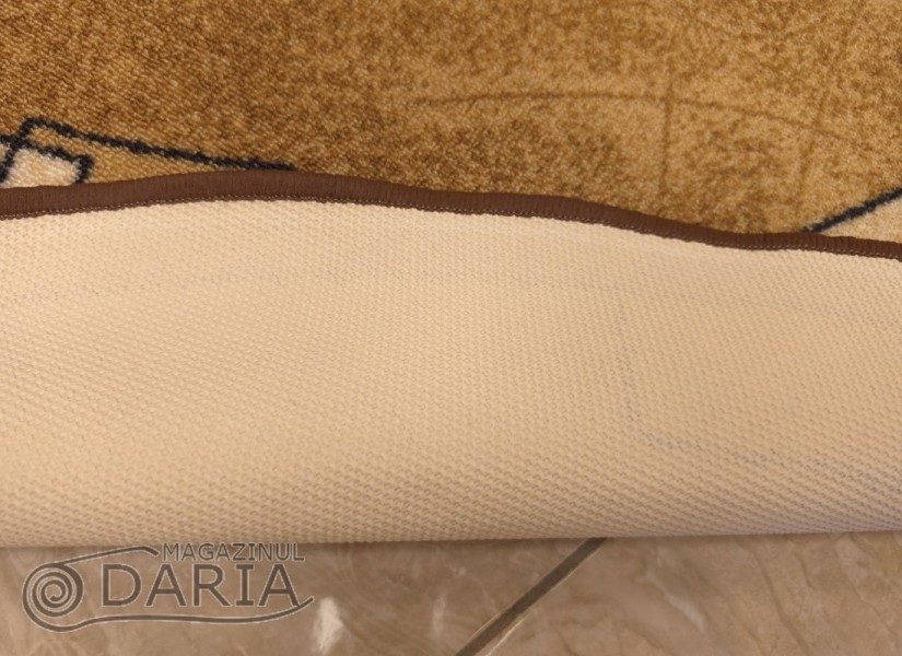 Covor tip mochetă ERIKA 8001 rotund