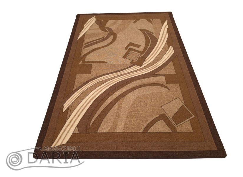 Covor tip mochetă ERIKA 8079 brown
