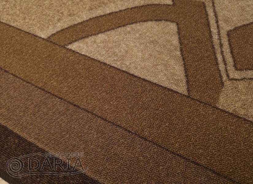 Covor tip mochetă ERIKA 8079 brown