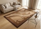 Covor tip mochetă ERIKA 8079 brown