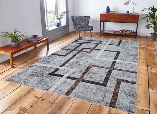 Covor tip mochetă GALLANT 45657.102 grey
