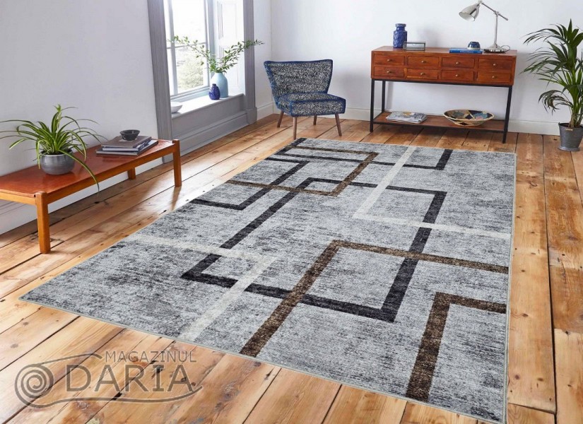 Covor tip mochetă GALLANT 45657.102 grey