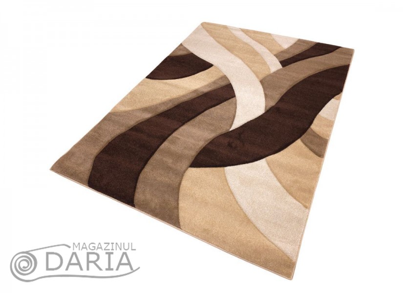 Covor GRACIA 544 brown/d.beige