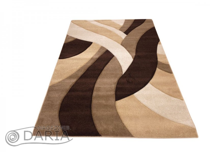 Covor GRACIA 544 brown/d.beige