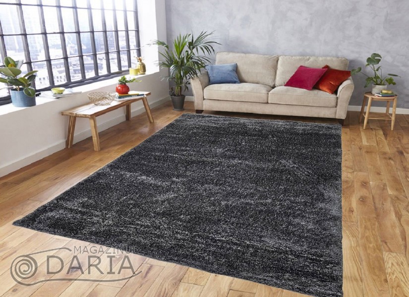 Covor 3D SHAGGY GRANDE anthracite