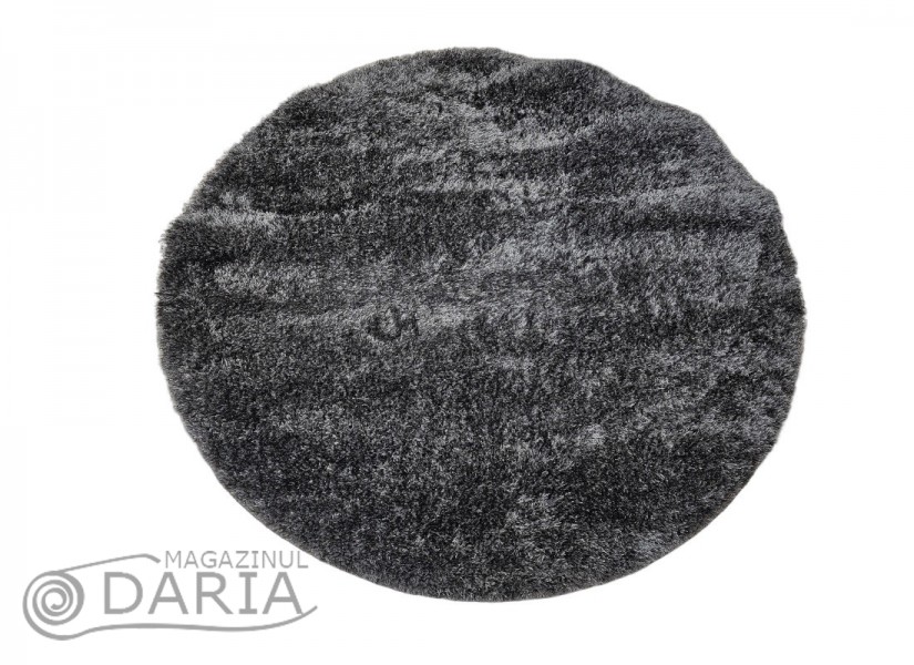 Covor 3D SHAGGY GRANDE anthracite ROTUND