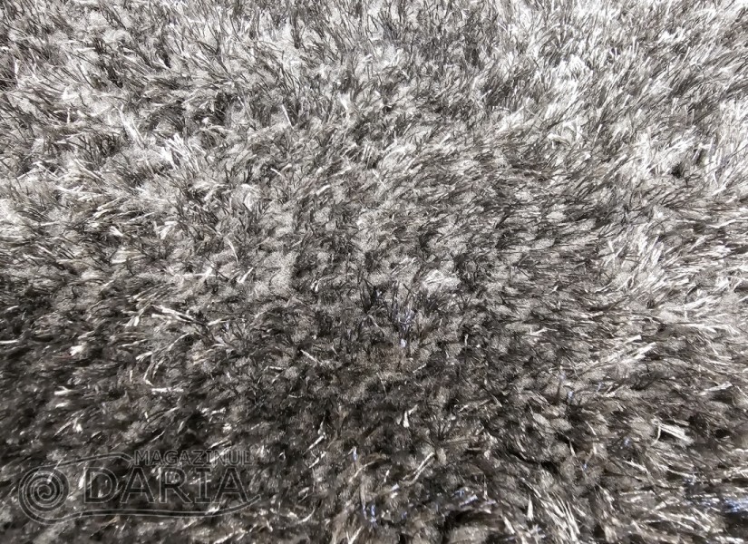 Covor 3D SHAGGY GRANDE anthracite ROTUND