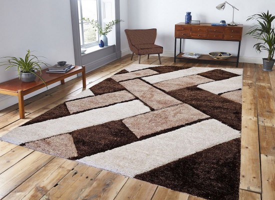 Covor 3D SHAGGY GRANDE 720 brown