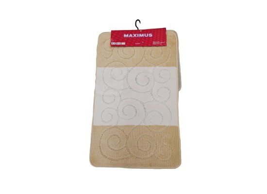 Set 2 covorase baie SILE 2540 beige