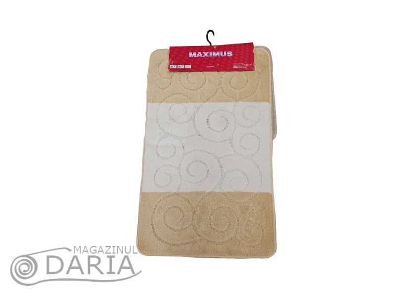 Set 2 covorase baie SILE 2540 beige