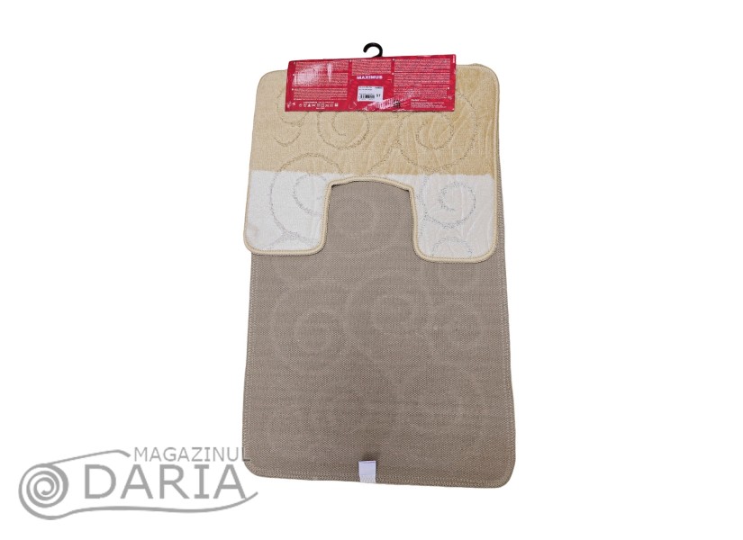 Set 2 covorase baie SILE 2540 beige