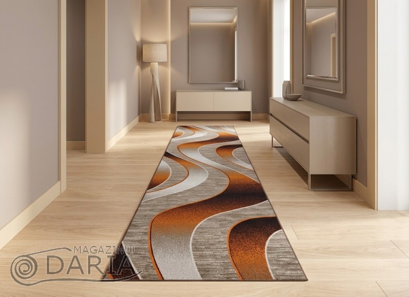 Traverse mocheta ERIKA 8012 beige/orange