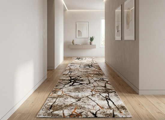 Traversă Magnolia 563 cream/orange