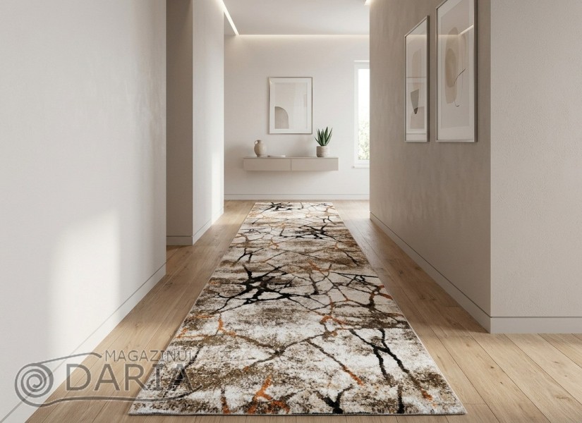 Traversă Magnolia 563 cream/orange
