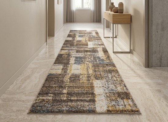 Traversă Magnolia 981 beige/blue