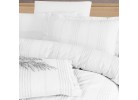 Ediție limitată set de pat Arakis white V7 din 100% bumbac ranforce