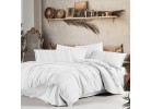 Ediție limitată set de pat Arakis white V7 din 100% bumbac ranforce