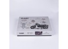 Lenjerie de pat ranforce Racing team blue
