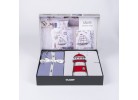 Lenjerie de pat ranforce Sailife blue