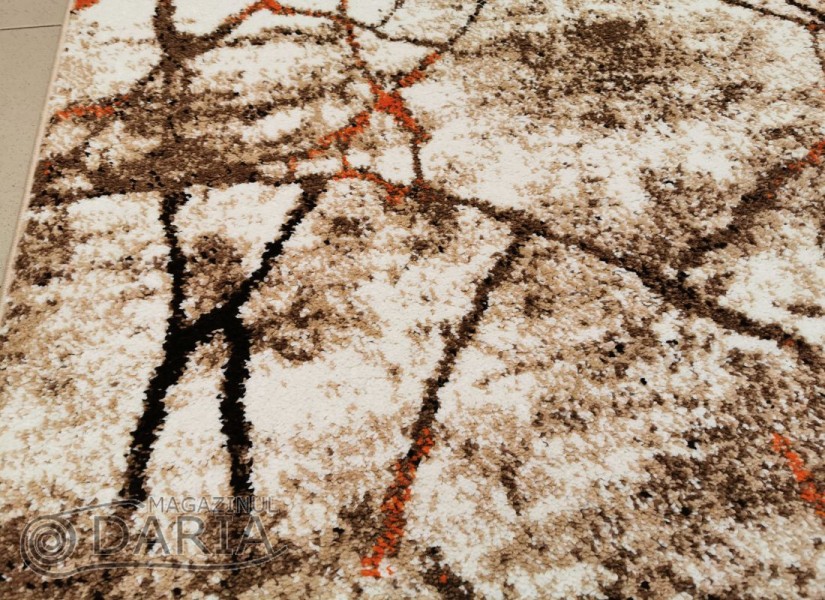 Traversă Magnolia 563 cream/orange