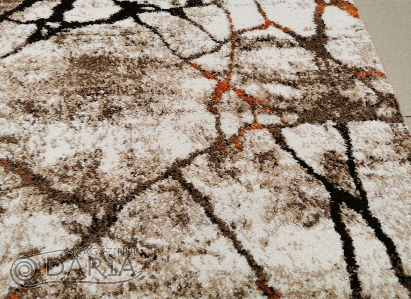 Traversă Magnolia 563 cream/orange