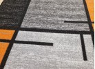 Traverse mocheta ERIKA 8010 grey/orange
