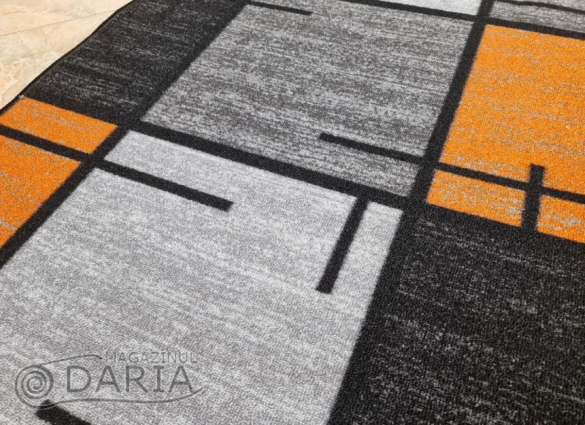 Traverse mocheta ERIKA 8010 grey/orange