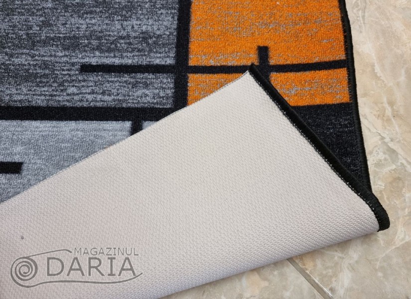 Traverse mocheta ERIKA 8010 grey/orange