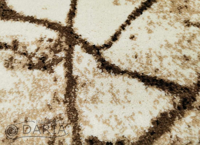 Covor MAGNOLIA 563 cream/brown oval