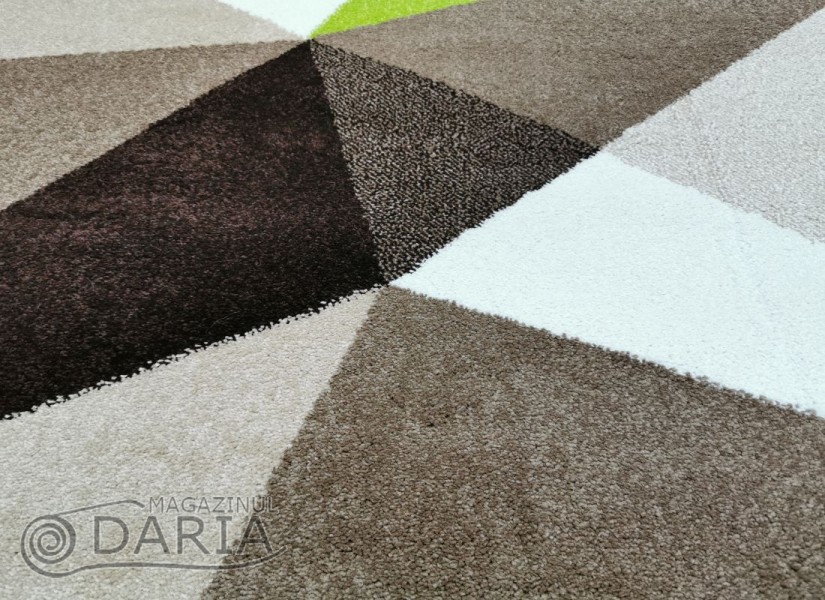 Covor MAGNOLIA 707 d.beige/green