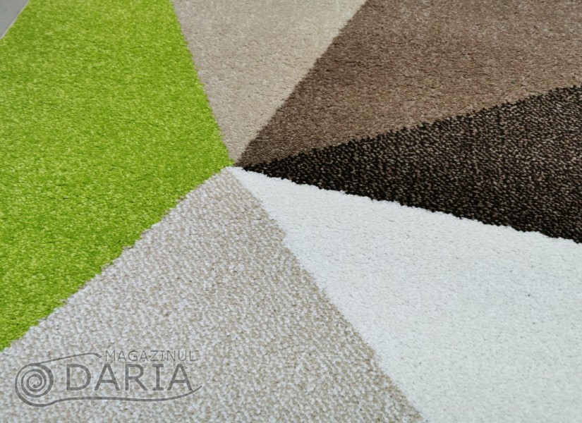 Covor MAGNOLIA 707 d.beige/green