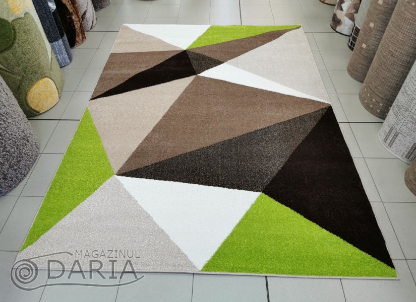 Covor MAGNOLIA 707 d.beige/green