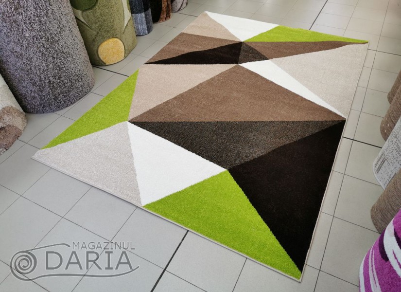 Covor MAGNOLIA 707 d.beige/green