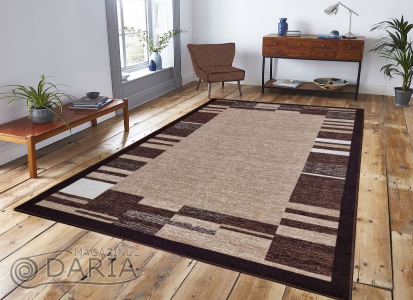 Covor tip mochetă ERIKA 8011 beige