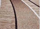 Covor tip mochetă ERIKA 8012 brown small
