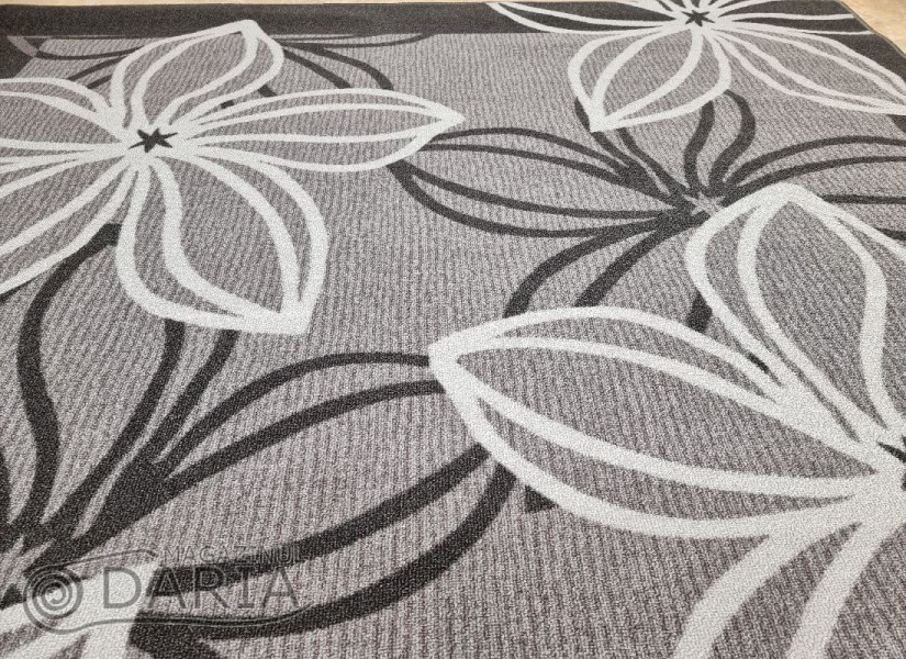 Covor tip mochetă ERIKA 8013 grey