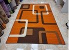 Covor tip mochetă ERIKA 8024 orange