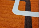 Covor tip mochetă ERIKA 8024 orange