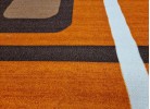 Covor tip mochetă ERIKA 8024 orange