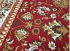 Covor tip mochetă ERIKA 8031 red oval