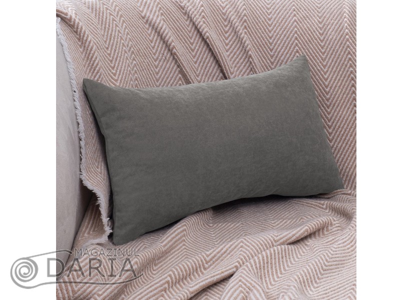 Pernă decorativă Panoroma 340 grey 30x50 cm